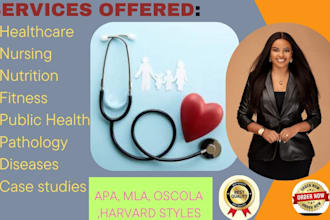 do psychology, nursing, public health, social work and healthcare tasks