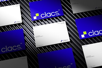 create a minimalistic or modern business card design for you