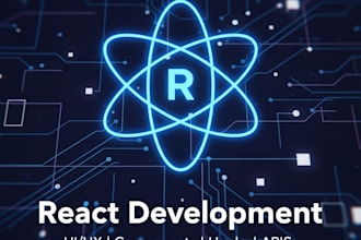 be your professional react developer for web applications