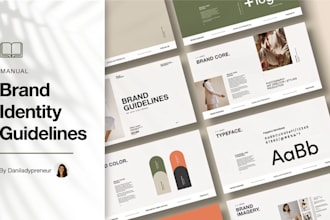 design custom brand guidelines for your business identity