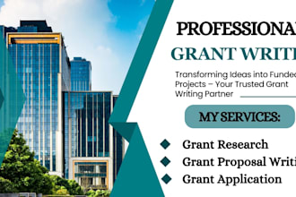 do grant research, grant proposal writing, business grant, 501c3 grant