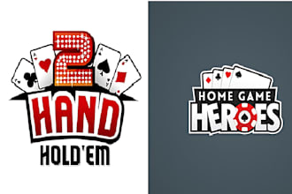 make awesome poker, slot, blackjack logo or any graphics design
