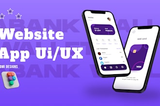 create website or mobile app UI UX wireframe and prototype
