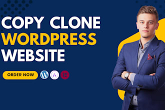 copy clone website and design, revamp, duplicate wordpress website