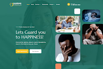 build telepsychiatry, healthcare website professionally