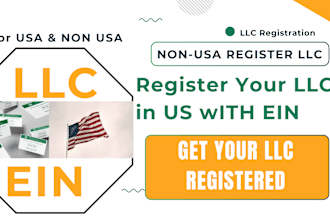setup usa llc in wyoming ein for non us llc registration for us business website