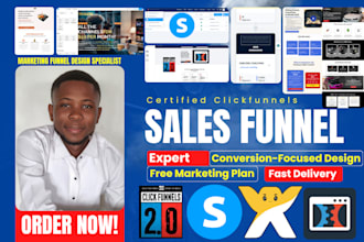 clickfunnels sales funnel, systeme landing page, click funnels landing page