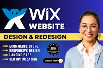 design wix website redesign wix website wix landing page wix studio online store