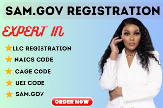 register you on sam gov, get uei, cage code, naics code, government contract