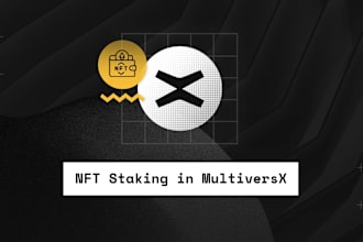 build nft smart contract, web3 dapp, nft staking website,dex, defi on multiversx