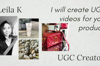 create great ugc videos for your instagram, tiktok, amazon and facebook