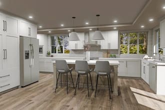3d modeling your kitchen layout and cabinet
