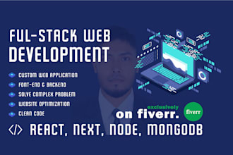 your full stack web developer