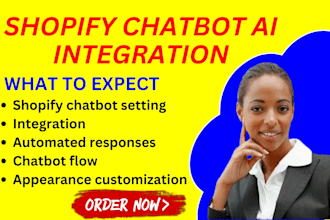 build shopify chatbot, integrate chatbot ai with your shopify store