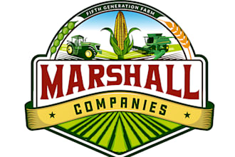 do modern lawn care organic agriculture landscape logo design