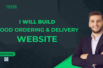 build your pizza, restaurant website with woofood