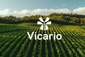 make a modern agriculture landcare landscaping farming logo design