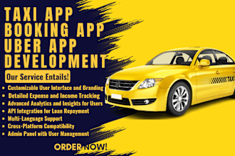 develop taxi booking app taxi app uber app taxi booking website