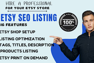 do etsy digital products with SEO listing etsy setup to earn passive income