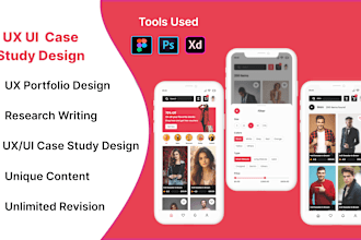 write a UX UI case study for your portfolio