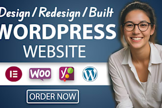 create, design, redesign, build, rebuild wordpress website