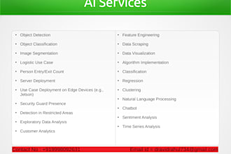 image classification, object detection,deployment