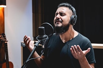 write and sing complete christian gospel worship song of any genres as a singer