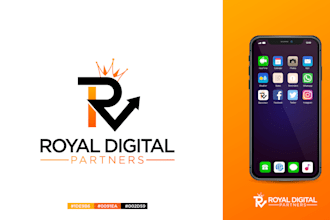 do modern tech, crypto logo design for your business
