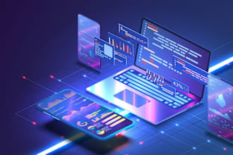 design and web application in django or PHP laravel