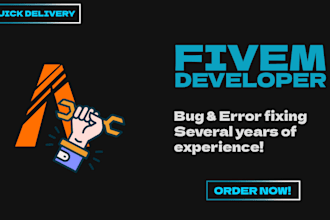 fix your fivem server and script bugs