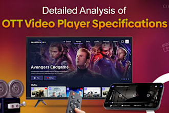 develop ott platform video streaming, live streaming video app, iptv app