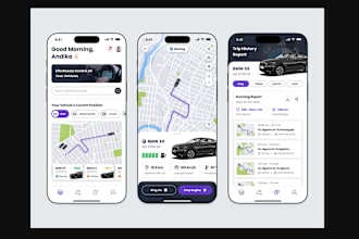 do geolocation, car, van tracking app, gps, transportation