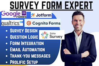 design jotform qualtrics typeform zoho survey cognito form docusign paperform