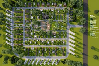 do 2d and 3d festival and sport event space