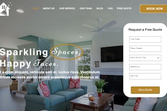 design office cleaning website house cleaning website janitorial website