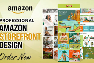 create your amazon brand store and storefront design