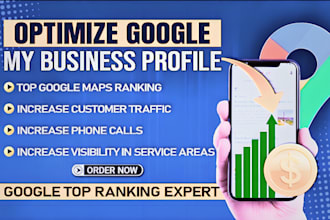 do gmb profile optimization on google maps with local SEO gmb ranking citations