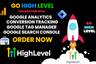 go high level tracking setup GTM ga4 google ads conversion