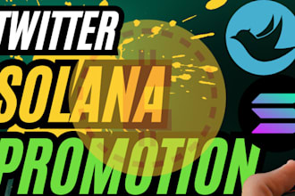 bring 20m token holders solana meme cion holders do crypto twitter promotion