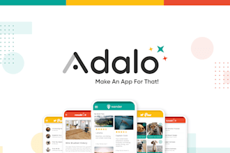 build or improve your mobile app with adalo
