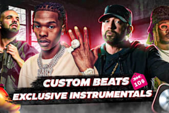 produce, remake a exclusive custom hip hop, trap beats