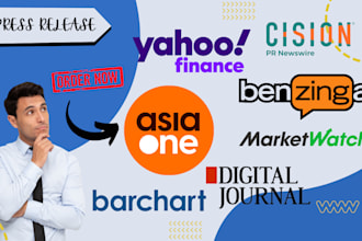 provide press release writing and distribution