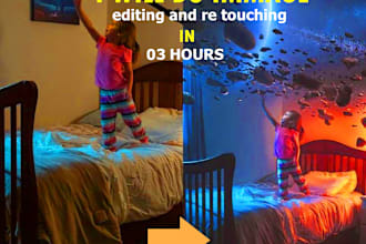 do expert photoshop editing and image retouching
