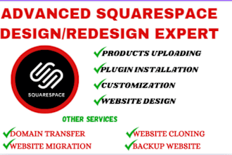 design squarespace website redesign squarespace migrate squarespace to shopify
