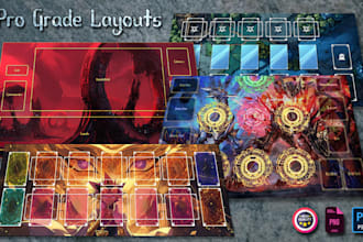 design your print ready playmats for custom tcg layouts