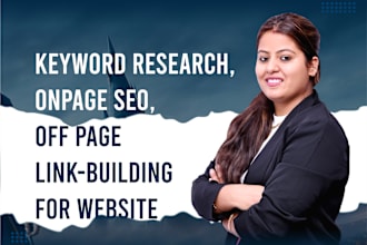 do on page and technical seo for website google top rank