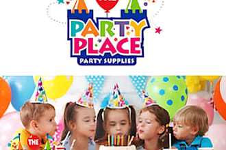 design a birthday anniversary whimsical disney style logo and any graphic