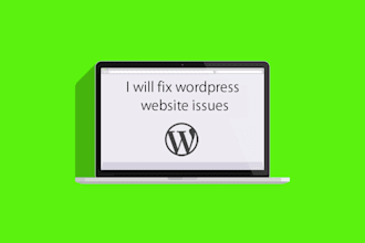 fix, customize wordpress website