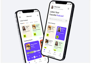 develop an exclusive online radio app, music app, podcast app on android, ios