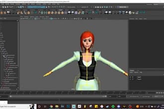 fork out to rigging 3d character rigging fk ik,nsfw model to rigging cantoon art